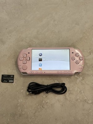 Blossom Pink Sony PSP 3000 System w/ Charger, Battery, & Bundle Import Very Good