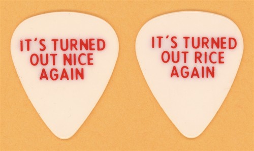 George Harrison Vintage Guitar Pick - 1991 All Over Japan Tour