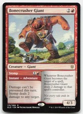 MTG Bonecrusher Giant R Throne of Eldraine 115 LP