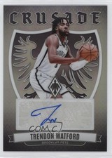 2023-24 Panini Phoenix Crusade Signatures Trendon Watford #CS-TWB Auto 0ql0