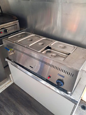 Royal Commercial Countertop Bain Marie Food Warmer w/ Pans & Lids