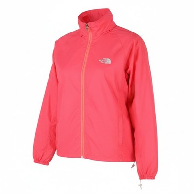 THE NORTH FACE Winddichte Jacke Wasserabweisend Dünn S Pink Damen