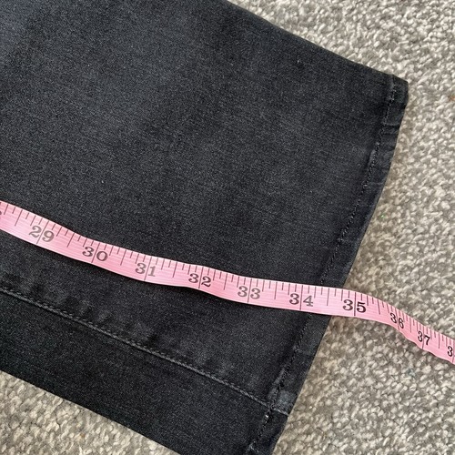 Womens 7 For All Mankind Bair Eco Black Denim Bootcut Jeans - Size W30 - Picture 9 of 9