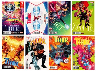 The Mighty Thor 15-22 Marvel comics Lot of 8