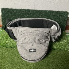 Tushbaby The Only Safety Certified Hip Seat Baby Carrier Grey Pre-owned