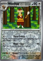 Watchog 073/086 White Flare Reverse Holo