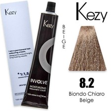 Professional Hair Dye Kezy Involve Color 8.2 Light Beige Blonde 100ml