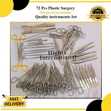 72 Pcs Plastic Surgery Surgical premium Quality instruments Set