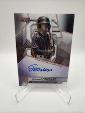 2025 Bowmans Best Josuar Gonzalez SF Giants Best Of 2025 Auto B25-JG