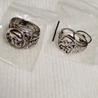 2 Lots German Military collectibles Artistry of Silver rings in ww2 unisex jewel