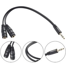 2018 Accessories Adapter Cable Audio Spliter 3.5mm Headphone Smartphone