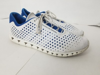 Adidas Porsche Design 'Easy Trainer'  White/Blue 2010 Sz 11