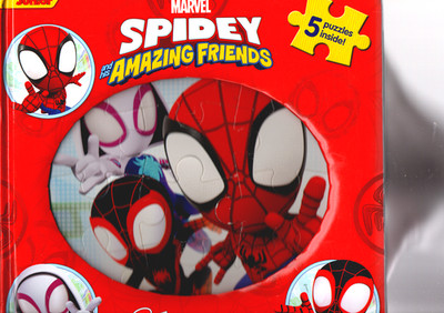 Marvel Spidey and His Amazing Friends - Childrens Hardback Puzzle Book, Good