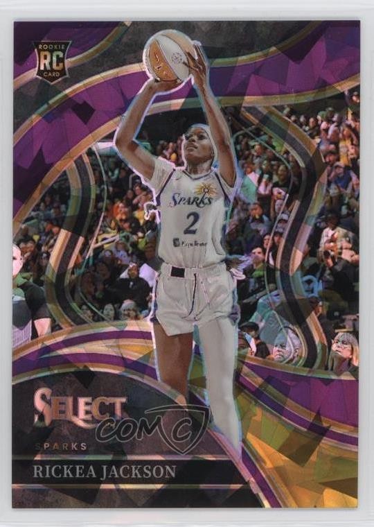 2024 Panini Select WNBA Courtside Purple Ice Prizm /149 Rickea Jackson #235 00zd