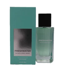 Bath & Body Works Freshwater Cologne Spray 3.4oz New in Box Retired Free Ship