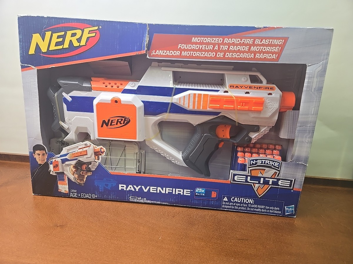 🔫 Nerf® N-Strike Elite™ Rayvenfire C2542 Auto Blaster 2017 | Rare