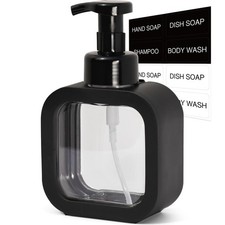 Foaming Soap Dispenser, 300ml 10oz Plastic Refillable Foaming Hand Soap Dis...