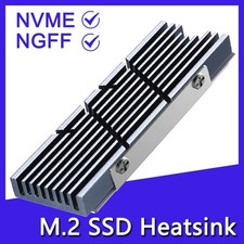 M.2 NVMe SSD Heatsink 2280 Aluminum Cooling Radiator Thermal Pad for PS5 PC