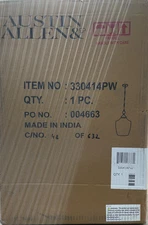 Bellevue CA330414-MB 1 Light 9"W Mini Pendant