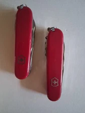 Victorinox Tinker Swiss Army Pocket Knife X2 4 & 5 Blade/Tool NOS No Packaging 