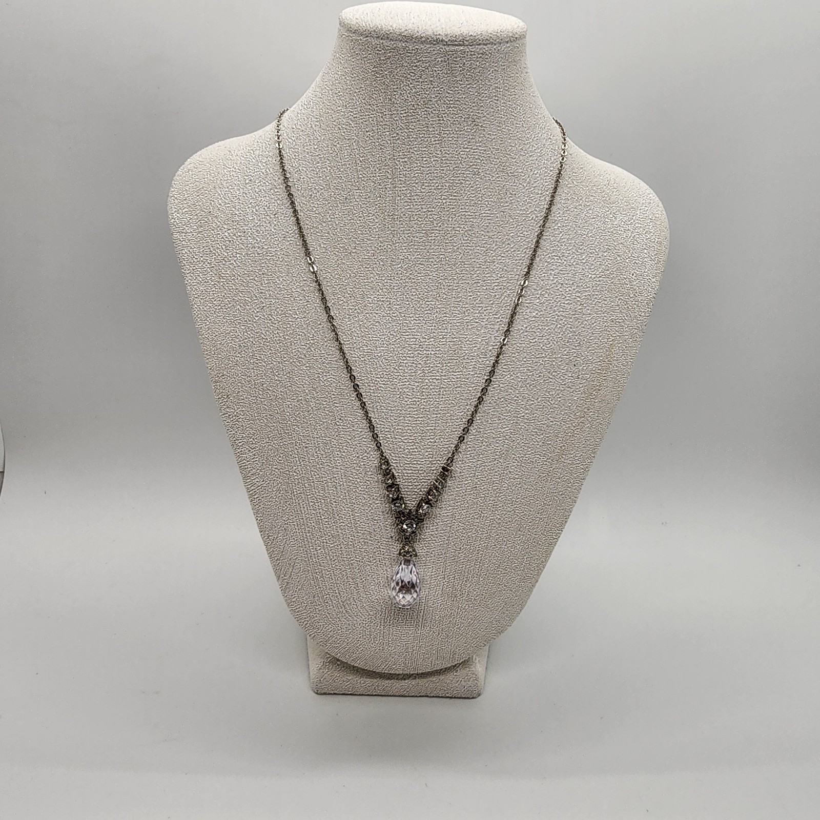 Givenchy Clear Crystal & Multiple Rhinestone Tear… - image 6