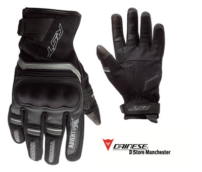 RST Adventure-X schwarz/schwarz kurz Adventure Touring Urban Leder Motorrad...