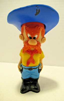 Vintage Yosemite Sam R. Dakin & Co. Vinyl 5.5'' Figure Warner Bros Hong Kong
