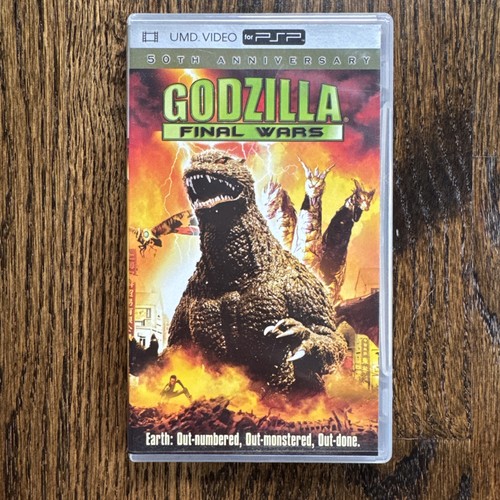 Sony PlayStation Portable PSP UMD Video Godzilla: Final Wars 50th Anniversary