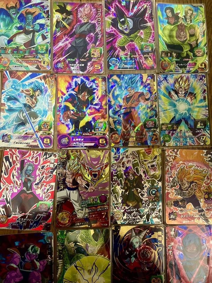 Lote de 48 cartas de Super Dragon Ball Heroes Japón Bandai UR SEC Goku  Foto 3 de 4