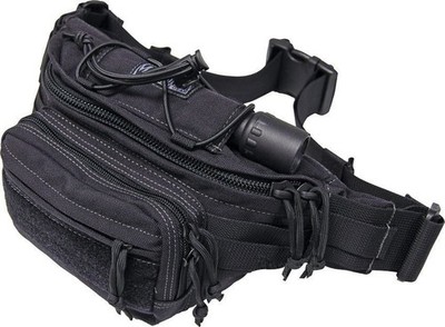 Maxpedition Octa Versipack Black 9'' x 5'' x 3'' Torch-Lair w/Waist Straps - 0455B
