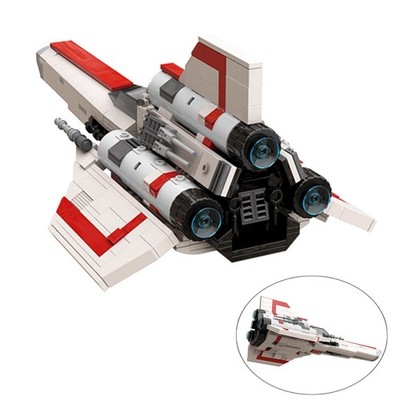 Classic Sci-Fi Space Fighter V2.0 612pcs Building Bricks Construction Toy