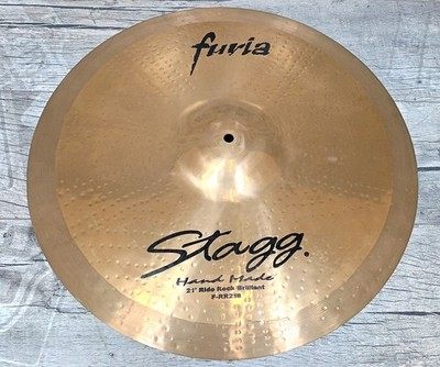 STAGG Furia-Serie 21'' Ride Rock Brilliant B20 Bronze handhammered  TOPDEAL