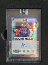 Jonathan Kuminga Auto #'d 1 Of 1. Black Box 2024. Panini Contenders Optic 2023