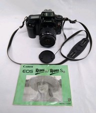 Cannon EOS Rebel S II with 35-80mm Lens 35mm Film Camera Manual VGC not tested 