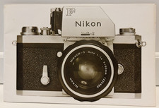 Vtg 1972 Sales Brochure for Nikon F 35mm SLR Camera 27pp Mint Condition