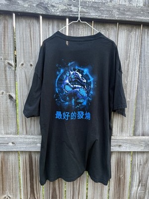 Vintage Chinese Promo Mortal Kombat Tee Shirt very Rare