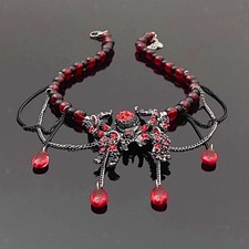 Collana da donna Collana con nappe Collana multistrato versatile e alla moda,