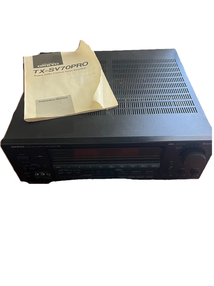 Onkyo Audio Video Control Tuner Amplifier R1 TX-SV70PRO Working Condition - Image 4 of 4