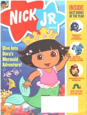 NICK JR Magazine November 2007 Dora Mermaid Backyardigans Wonder Pets Blues Clue