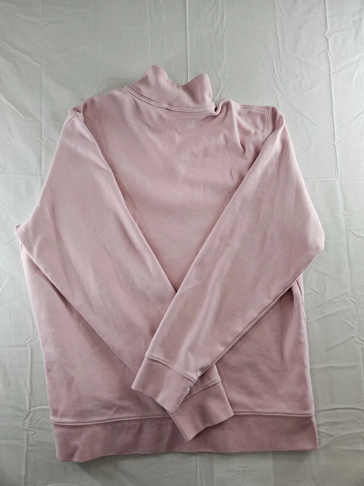 Jersey Vineyard Vines Para Hombre Talla Mediana Bebé Rosa 1/4 Cremallera Manga Larga M Foto 4 de 4