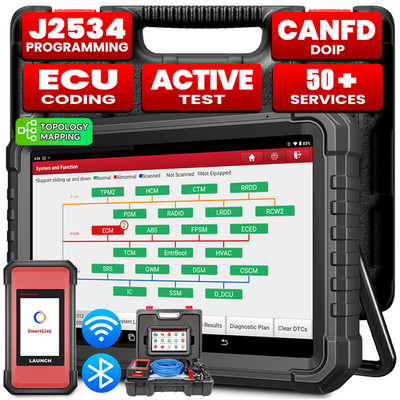 LAUNCH X431 PRO3S+ ELITE PRO5 KFZ OBD2 Diagnosegerät All System Mit TOPOLOGY MAP