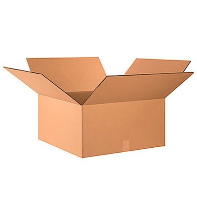 24'' x 24'' x 12'' Heavy-Duty Double Wall Cardboard Corrugated Boxes Lot of 10