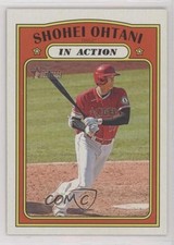2021 Topps Heritage In Action Shohei Ohtani #246