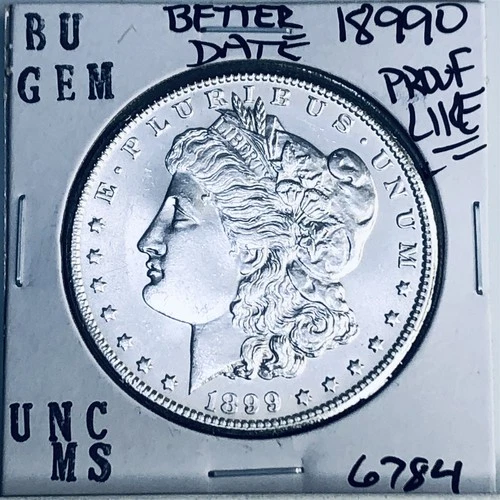 1899 O BU GEM MORGAN SILVER DOLLAR UNC MS+++ U.S. MINT RARE COIN 6784