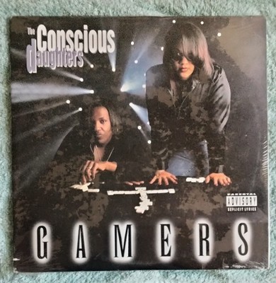 BAY AREA G-Funk Conscious Daughters ''Gamers'' 1996 Priority 2LP SEALED Saw Cut