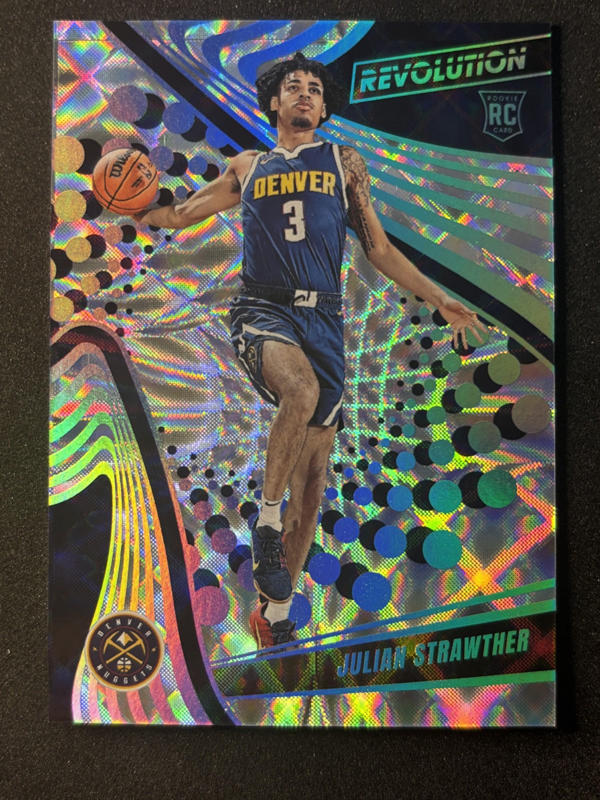 Julian Strawther Rookie 2023-24 Panini Revolution Future Frame /60 RC