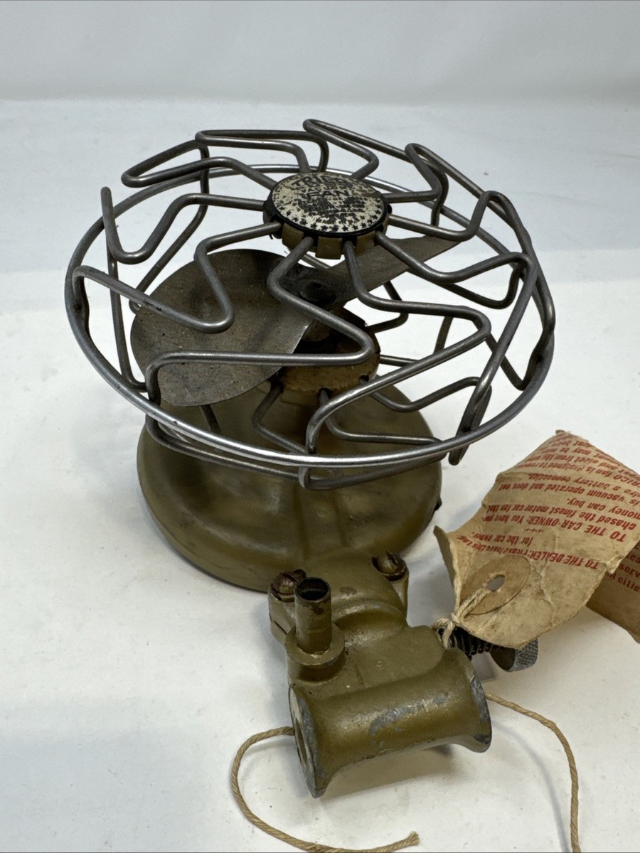 TRICO VACUUM FAN Vintage Antique Window Defroster NOS WORKS! | eBay