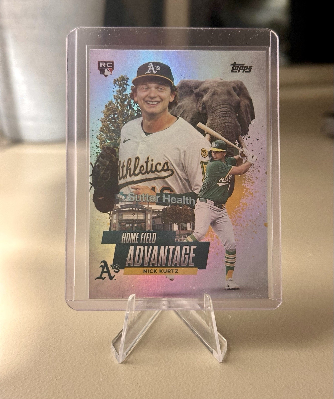 Nick Kurtz 2025 Topps Update #HA-49 Home Field Advantage /(SSP 