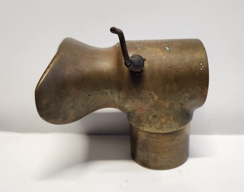 Bronze / Brass Ship's Voice Communication Whistle / Speaking Tube Section
