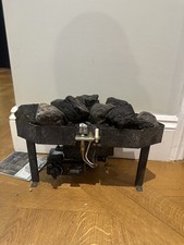 Gazco Gas Fire insert for antique fireplaces real flame Basket Fire coal 